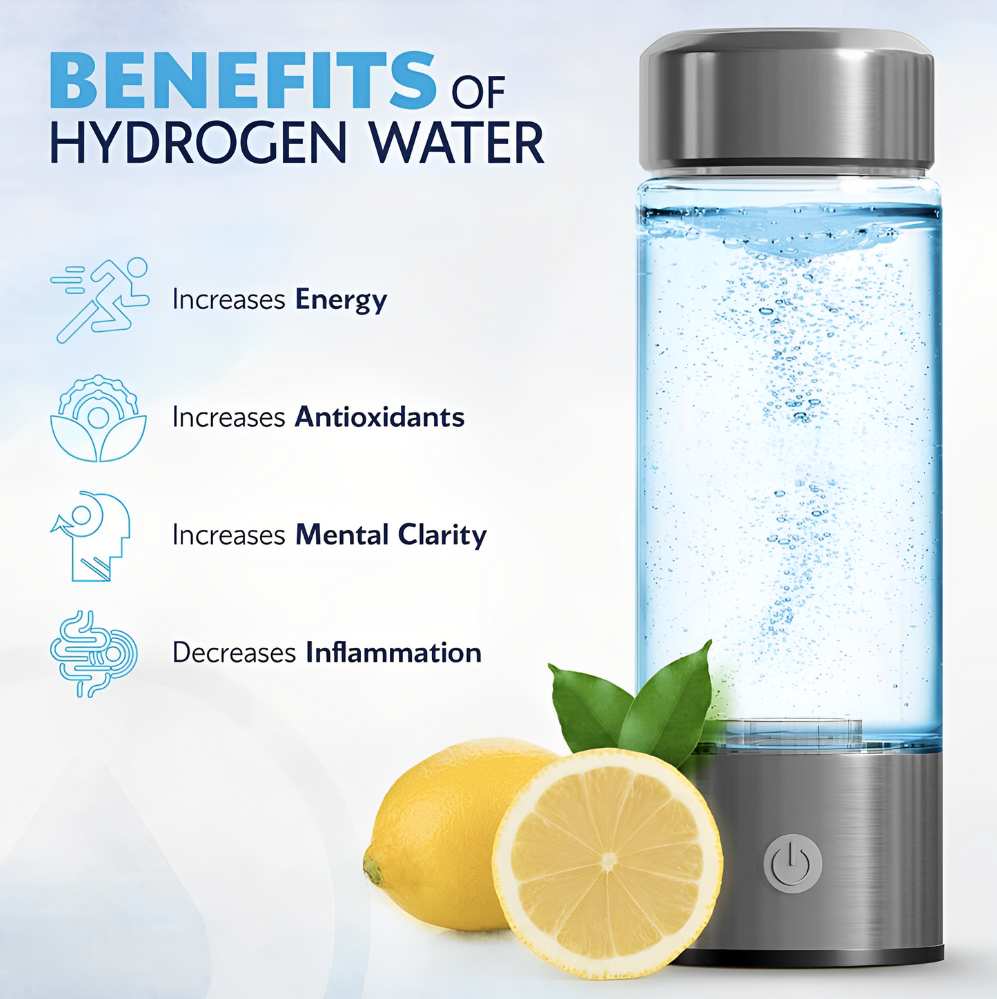 HidroPure™- Hydrogen Water Bottle - Gen 1